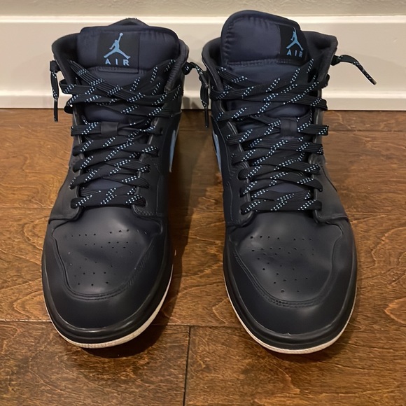 *SOLD EBAY* Jordan 1 Retro Mid Obsidian University Navy Blue Sz 12 - Picture 7 of 7